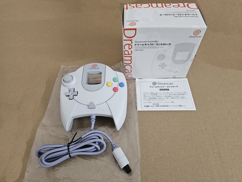 Unused Genuine SEGA Dreamcast Controller White - Boxed - Tested Carousel 2