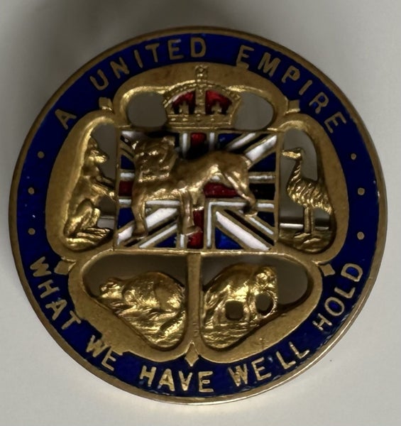 WWI 'A United Empire' patriotic badge Carousel 1