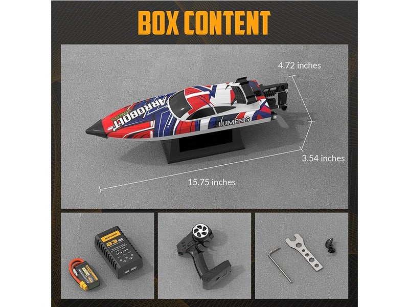 RC Brushless RC Boats - 35+MPH Fast RC Boats for Lakes, Adults Carousel 7
