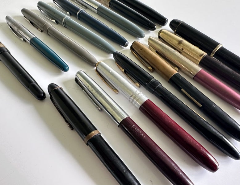 Vintage fountain pen collection Carousel 18