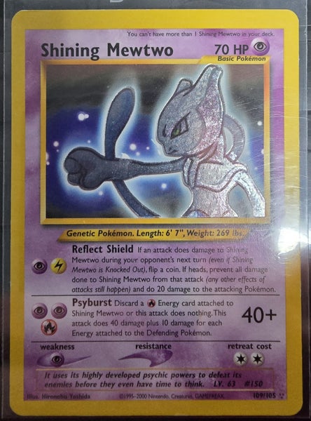 POKEMON SHINING MEWTWO **NO RESERVE** Carousel 1