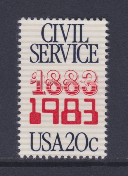 USA - 2053 - 1983 Civil Service (1) - UHM Carousel 1