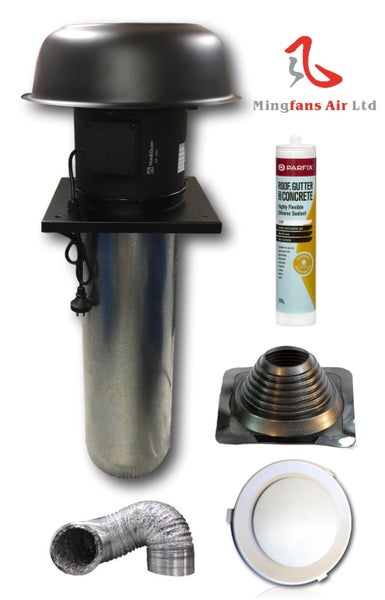 HF-150PZR MIXED-FLOW ROOF VENT PACKAGE DEAL ON SALE Carousel 1