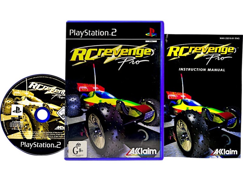 RC Revenge Pro (PS2 BLACK CASE) *TIDY + COMPLETE* Carousel 1