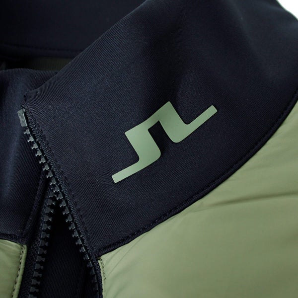 J.Lindeberg Mens Martino Quilt Hybrid Water Repellent Golf Jacket Carousel 4