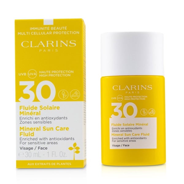 Clarins Mineral Sun Care Fluid For Face SPF 30 - For Sensitive Areas 30ml/1oz Carousel 2