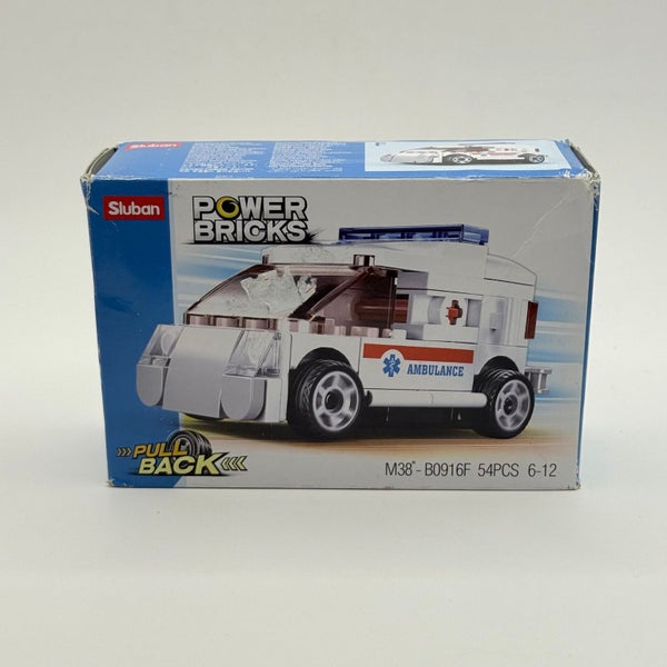 SlubanPull-Back Ambulance M38-B0916F Carousel 1