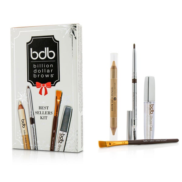 Billion Dollar Brows Best Sellers Kit: 1x Universal Brow Pencil 0.27g/0.009oz... Carousel 1