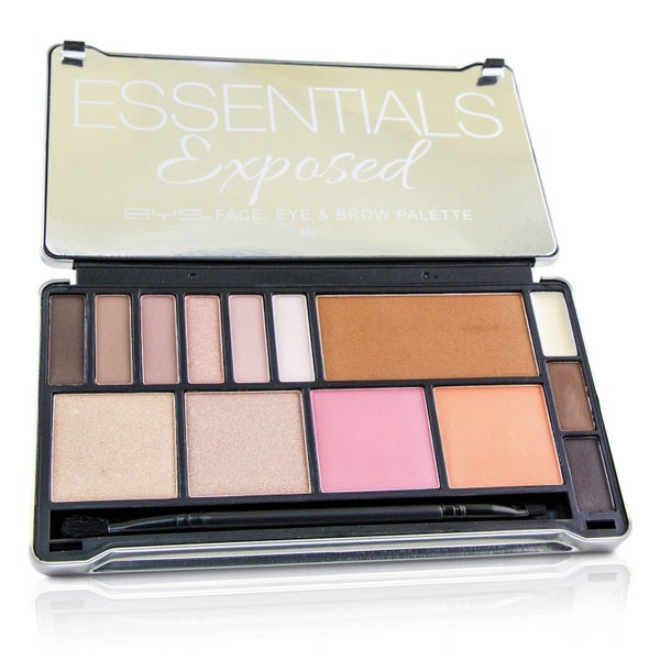 BYS Essentials Exposed Palette (Face, Eye & Brow, 1x Applicator) 24g/0.8oz Carousel 1