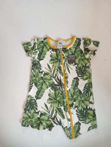 Size 2 short leaf onsie granmas little dude Carousel 1