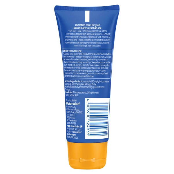 NIVEA Protect & Moisture Moisture Lock SPF50+ Sunscreen Lotion Carousel 2