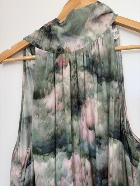 Juliette Hogan Silk Dress (size 12) Carousel 2