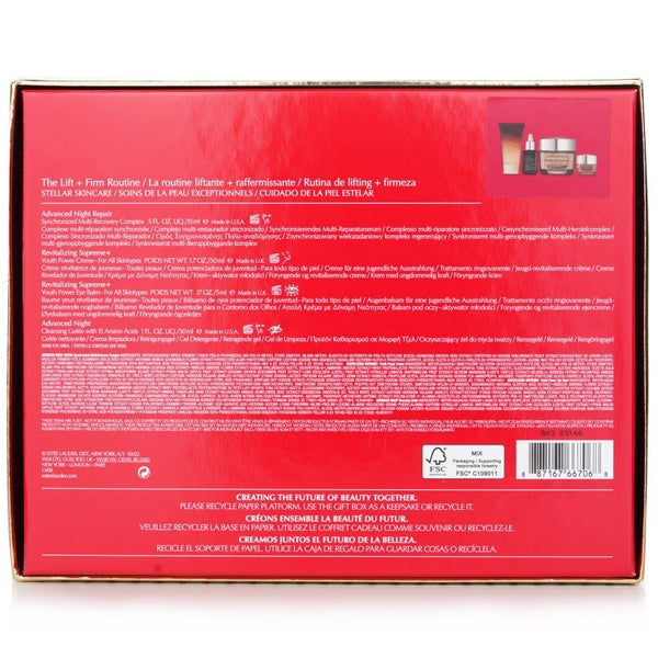 Estee Lauder The Lift + Firm Routine Set: 4pcs Carousel 3