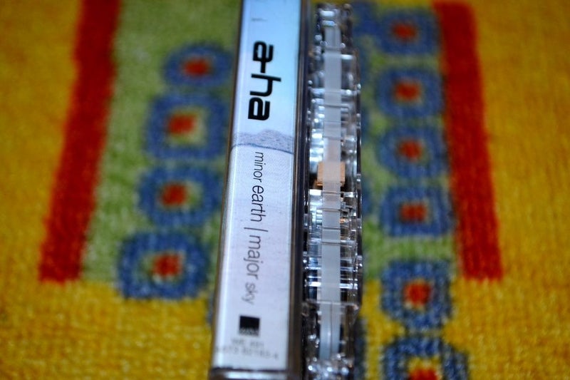 A-HA Minor Earth / Major Sky CASSETTE TAPE Carousel 4