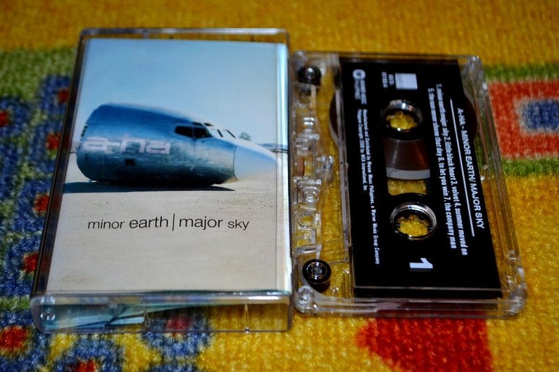 A-HA Minor Earth / Major Sky CASSETTE TAPE Carousel 2