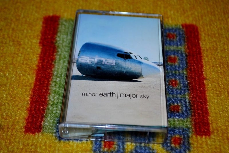 A-HA Minor Earth / Major Sky CASSETTE TAPE Carousel 1