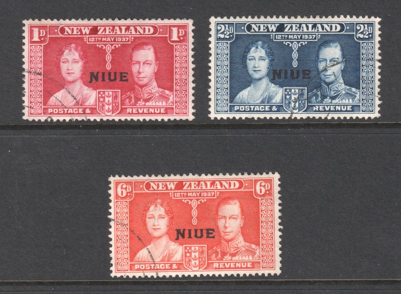 Niue - 1937 - Coronation set - FU Carousel 1