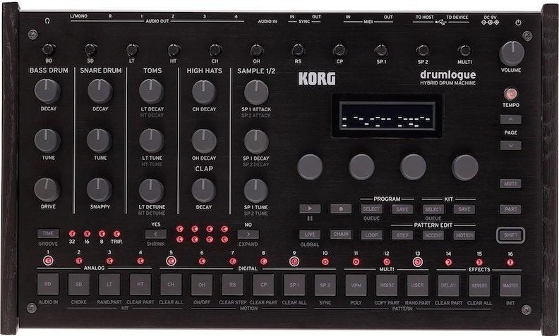 Korg Drumlogue Hybrid Drum Machine - KORG SALE62863872512003113