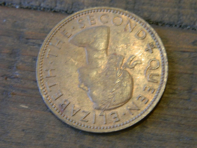 1964 New Zealand Penny (O) Carousel 2