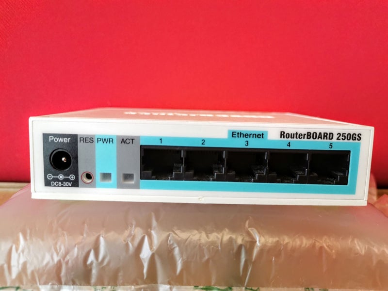 MikroTik RouterBoard 250GS Carousel 1