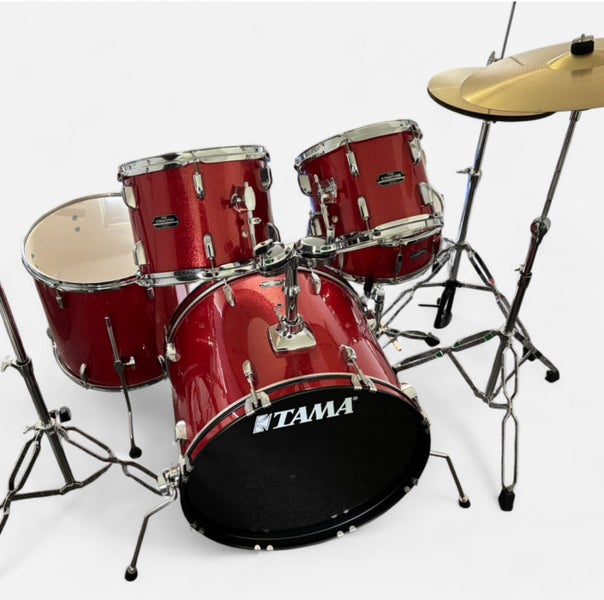 TAMA Stagestar 5-Piece Drum Kit – Brand New – Candy Apple Red – Full Se628647321610251117