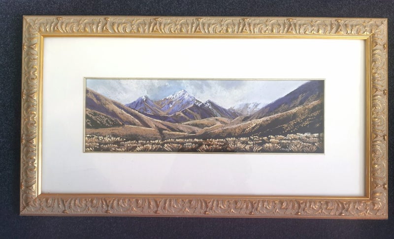 Original Pure Pigment Pastel Painting by NZ Artist Linelle Stacey Carousel 4