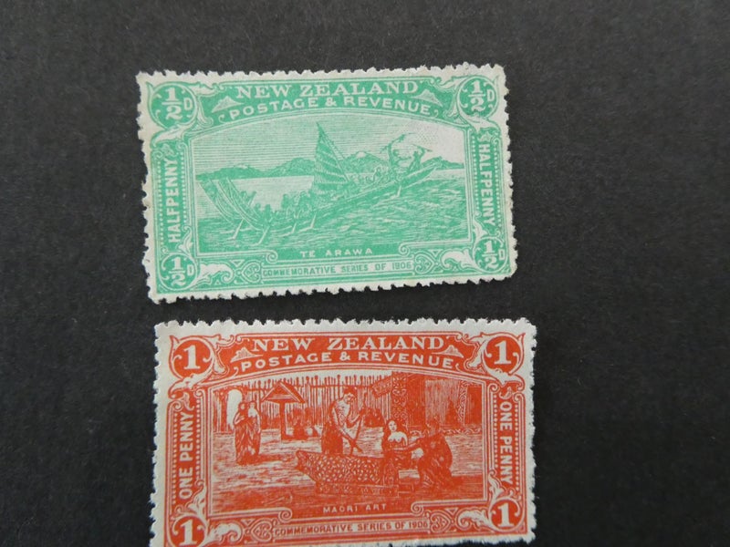 Mint NZ 1906 ChCh Exhib cat $105-$1res Carousel 5