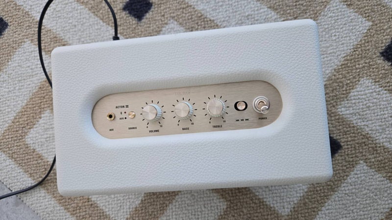 Marshall Acton III Bluetooth Speaker - White62867850423553111
