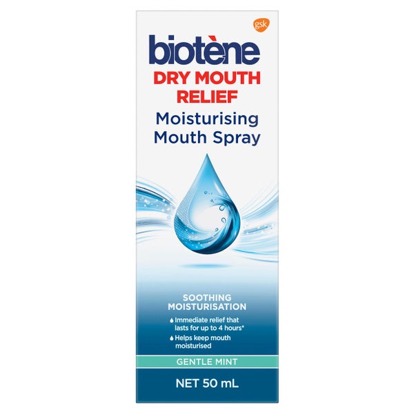 Biotene Moisturising Mouth Spray Gentle Mint 50mL Carousel 2