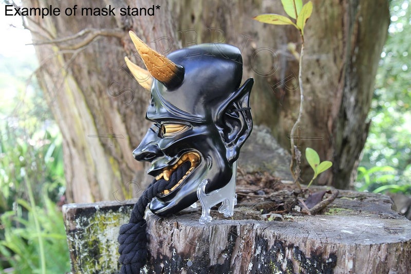 Hannya Mask - Black / Gold Carousel 7