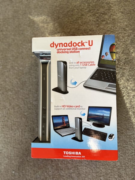 Toshiba Dynadock U - Universal USB connect Docking Station Carousel 1