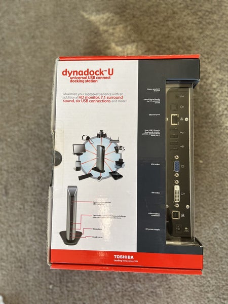 Toshiba Dynadock U - Universal USB connect Docking Station Carousel 2