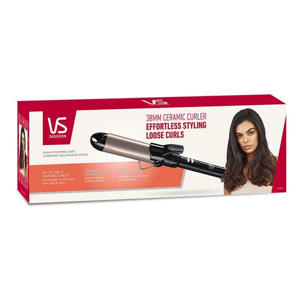 VS Sassoon 25mm Ceramic Curler - Black (VS338A) Carousel 1