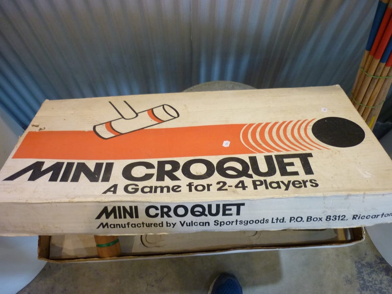 CROQUET JUNIOR SET. BOXED Carousel 4