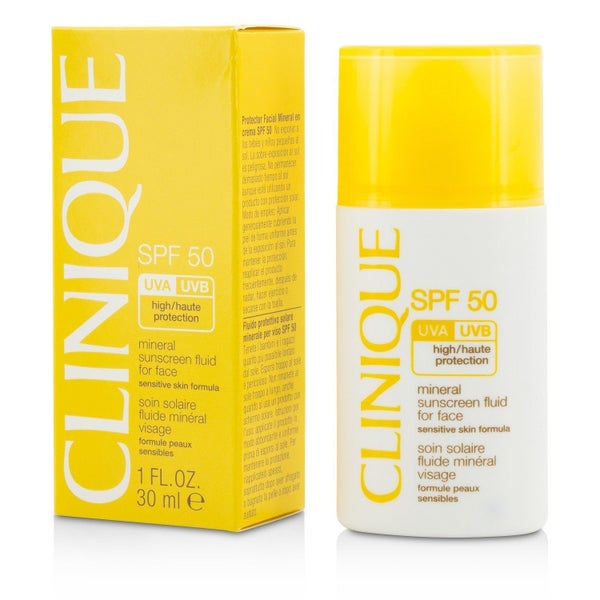 Clinique Mineral Sunscreen Fluid For Face SPF 50 - Sensitive Skin Formula 30m... Carousel 2