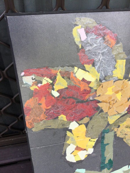 PAPER MADE FLOWER BY A FIVE YEAR OLD Carousel 2