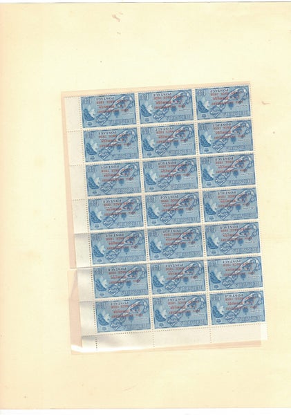 BERMUDA 1956 FLAWS M from a friend's collection TBBC014A/B Carousel 2