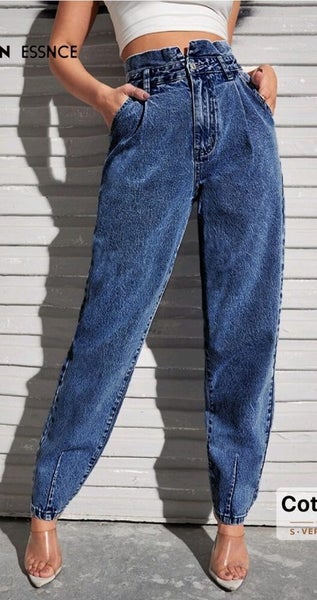Shein Dark Wash Jeans Carousel 1