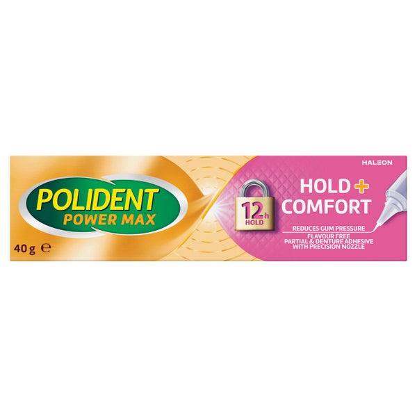 Polident Max Hold + Comfort Partial & Denture Adhesive 40 g Carousel 2
