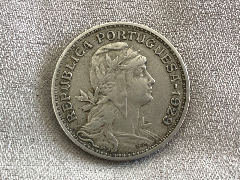 Portugal 50 centavos 1929 Carousel 2