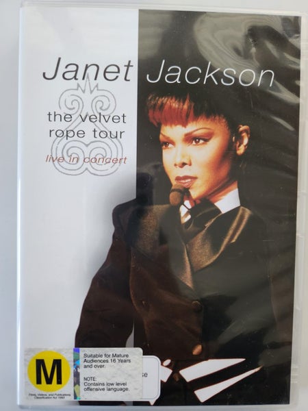 Janet Jackson The Velvet Rope Tour Live in Concert DVD Carousel 1