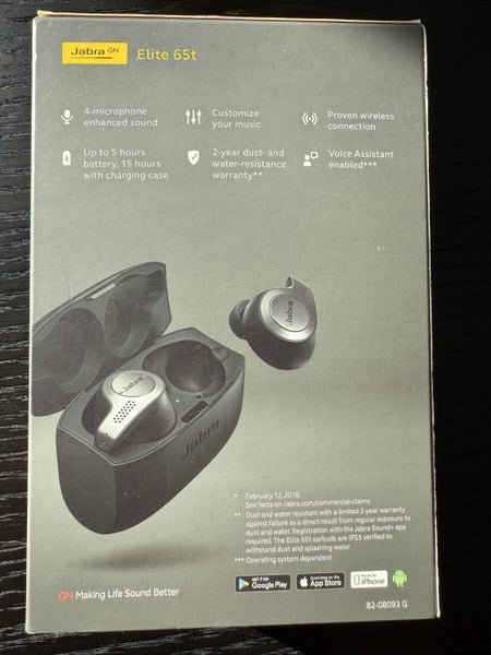 Wireless Jabra Bluetooth earbuds pack62981390690818111