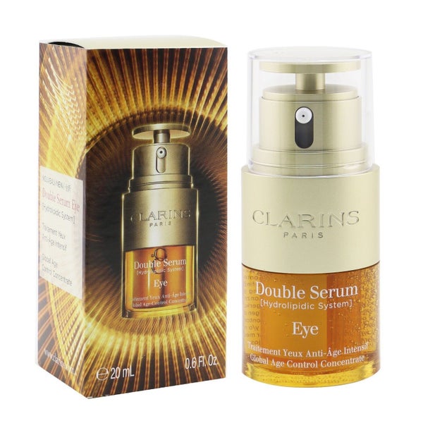 Clarins Double Serum Eye (Hydrolipidic System) Global Age Control Concentrate... Carousel 2