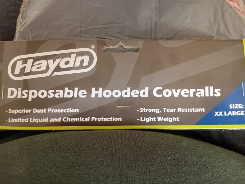 Hayden disposable hooded overall xx large Carousel 3