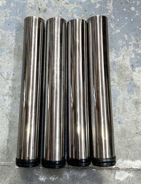 4 Piece Stainless Steel Coffee Table Legs - $1 Reserve (Under Orange Rack 13) Carousel 1