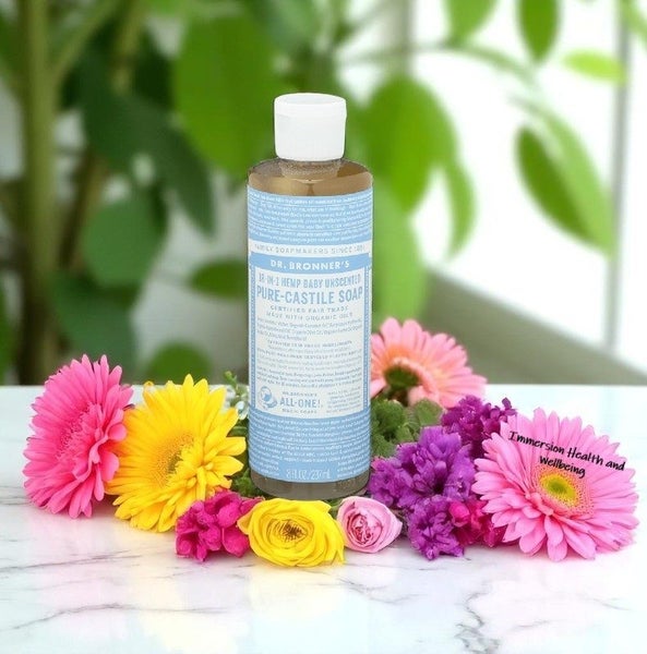 DR BRONNERS ORGANIC BABY MILD LIQUID CASTILE SOAP UNSCENTED 237ML NZ Carousel 2