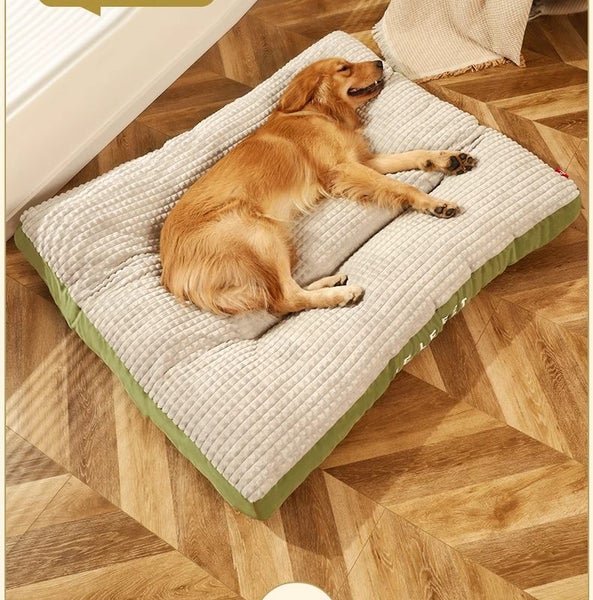 Dog Bed Pet Mattress Warm Thick Washable XL(120cm x 95cm x 7cm) Carousel 2