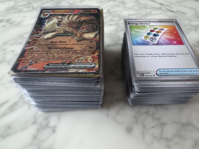 Pokemon 151 Bulk (250 cards) - including ex, reverse holo, and rare629557085424651114