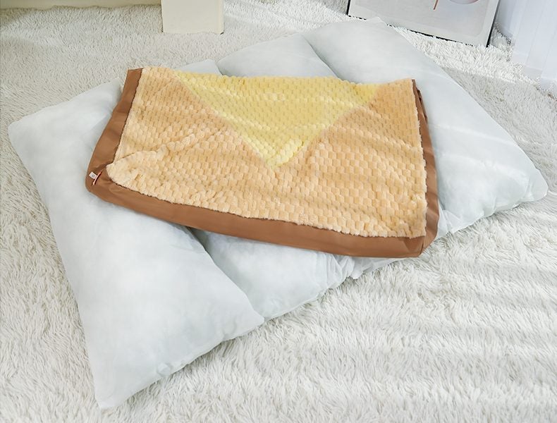 Dog Bed Pet Mattress Warm Thick Washable SIZE XL (100cm x 75cm x 11cm) Carousel 2