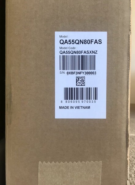 Samsung New 55" SMART TV Neo QLED QN80F (2025) NEW IN ORIGINAL PACKING62937627930627113